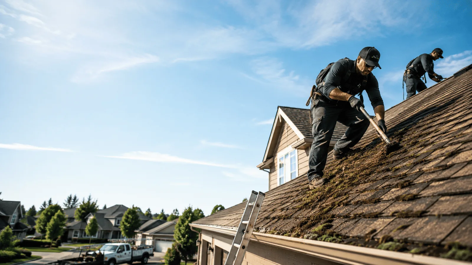 Roof Moss Removal in Cranesville, PA near me